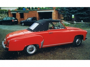 Verdecke Wartburg HT 1