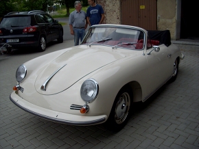 Oldtimer Porsche 356 Cabriolet 1