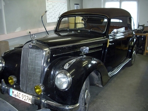 Verdecke Mercedes 220B Cabriolet 3