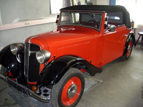 Oldtimer Adler Cabrio 1